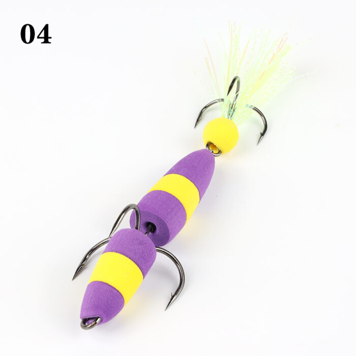 Mandula L 9cm, galben/mov model 4 Mandula L 9cm, galben/mov model 4