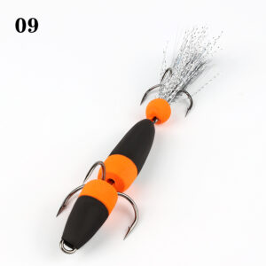 Mandula L 9cm, negru/portocaliu model 9 Mandula L 9cm, negru/portocaliu model 9
