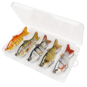 VOBLERE PENTRU STIUCA ARTICULATE FLEXIBILE JOINTED SWIMBAIT MODEL 1 voblere articulate stiuca model 1