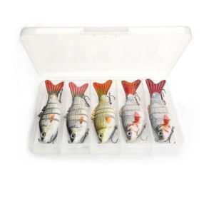 SET VOBLERE STIUCA SWIMBAIT JOINTED 10CM 17.5G MODEL 3 voblere articulate model 3