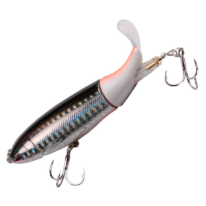 Set 5 voblere Whopper Plopper Romania suprafata cu coada rotativa pentru stiuca 14cm 35gr vobler cu coada rotativa