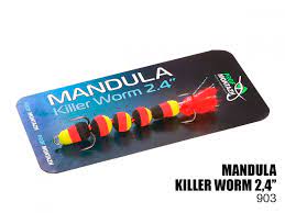 Mandula Killer Worm 5 segmente 60мм (#903) – Micro mandula pentru pescuit cu microjig мандула killer
