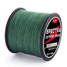 Fir textil pescuit multifilament 300m Spectra Extreme Braid X4, culoare verde, fibre Japonia