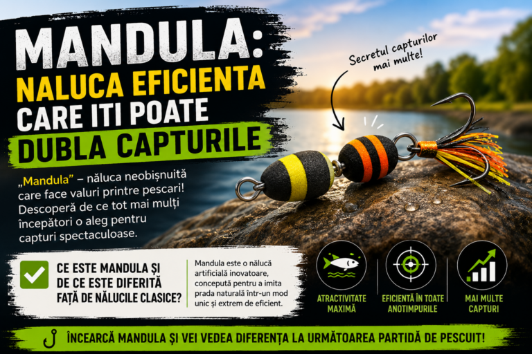 Mandula: Naluca eficienta care iti poate dubla capturile