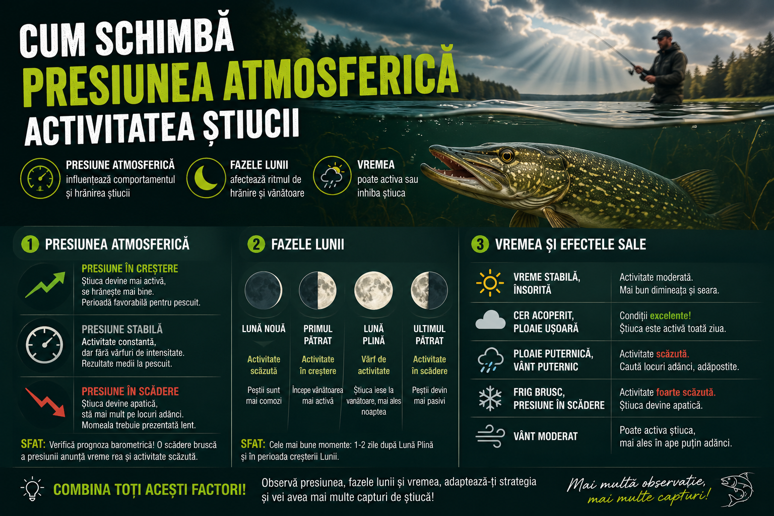 cum schimba presiunea atmosferica activitatea stiucii